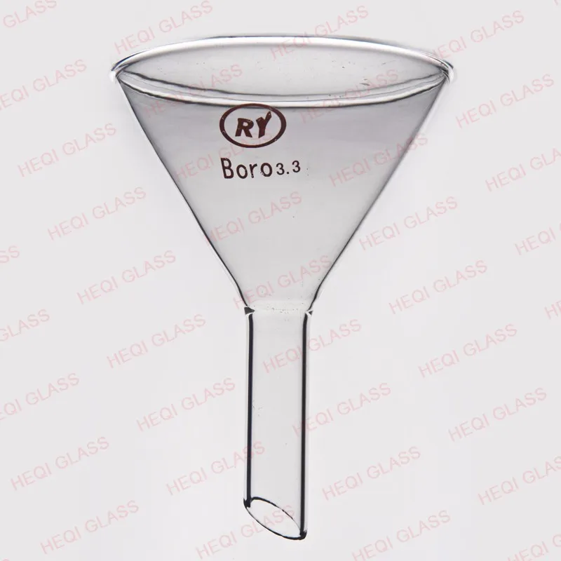 funnel with solvent addition