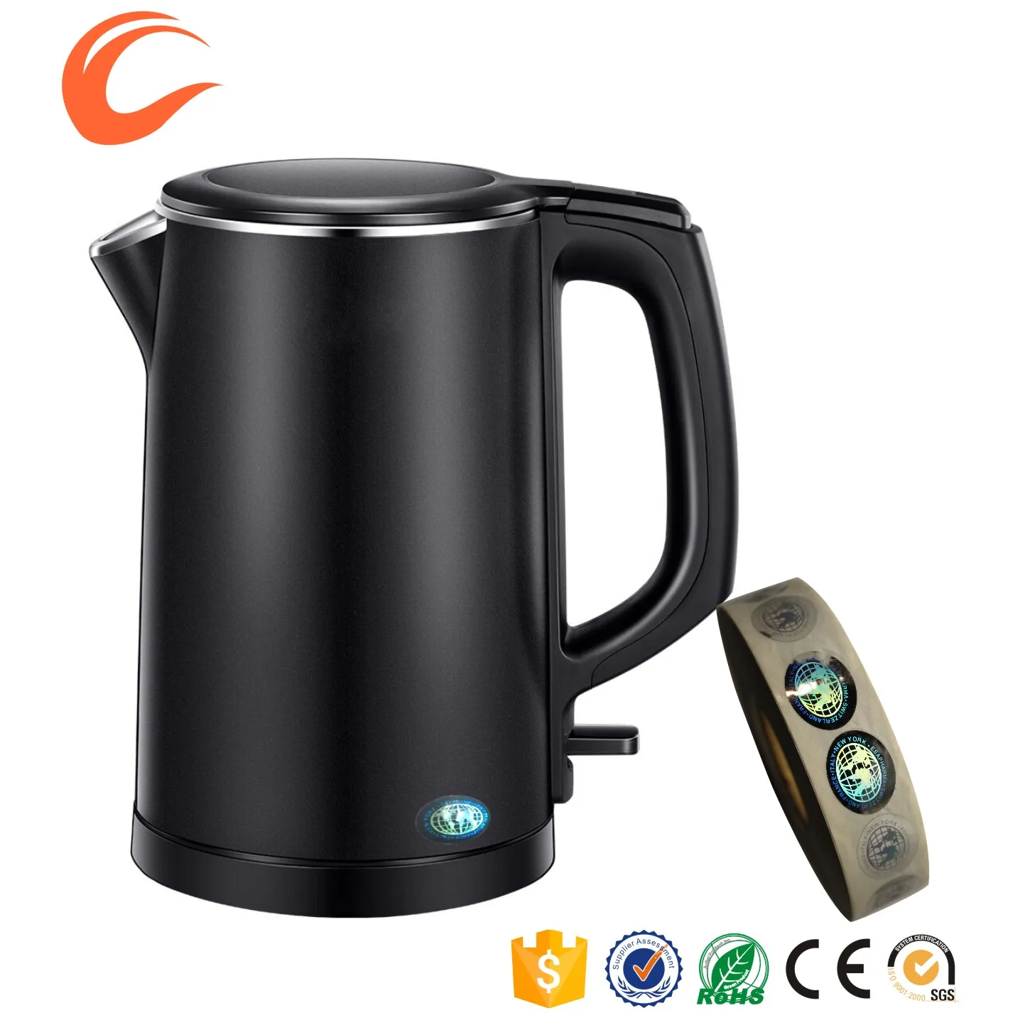 2017 New customized 3D Hologram sticker for electric kettle