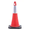 Pop Up Conos Seguridad Reflective PE Rubber Road Divider Safety Traffic Cone