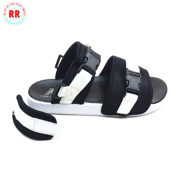 
fashion design sport footwear men leather anti slip sandals 