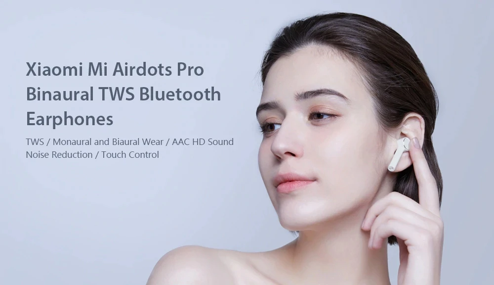 xiaomi mi airdots pro binaural tws bluetooth earphones