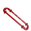 High pressure chiksan long sweep circulating swivel joint / sweep hose loop