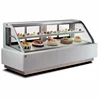 display cake refrigerator showcase with 4 doors / used convenience store equipment