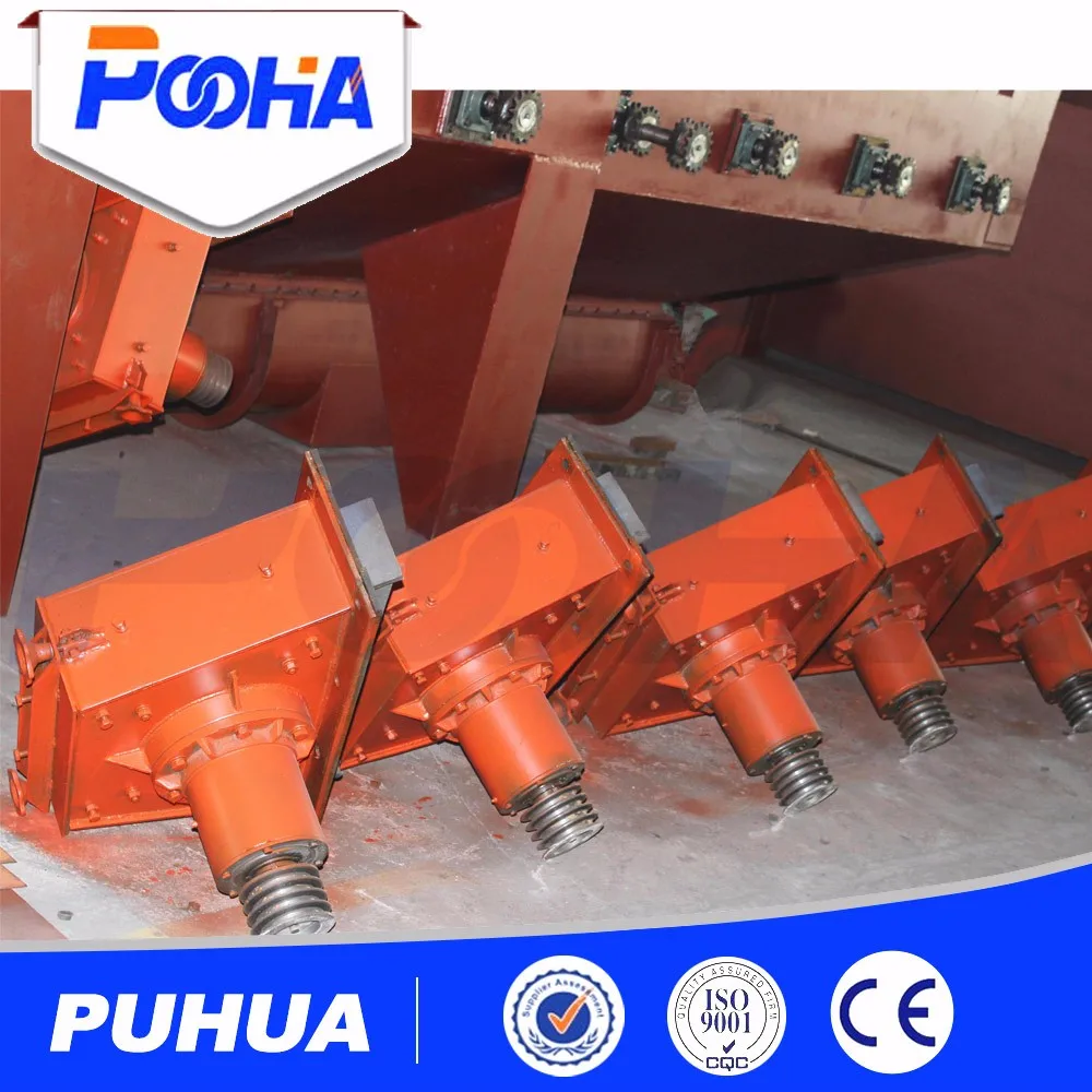 Shot blasting turbine