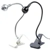 Clip Book Lamp Flexible Desktop LED USB Computer Light