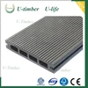 Natural wood feeling plastic WPC timber decking