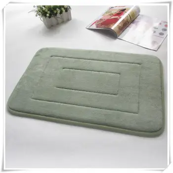 Ultra Thin Floor Mats Memory Foam Bath Mat Qinyi New Product Ultra Thin Floor Mats Memory Foam Bath Mat Qinyi