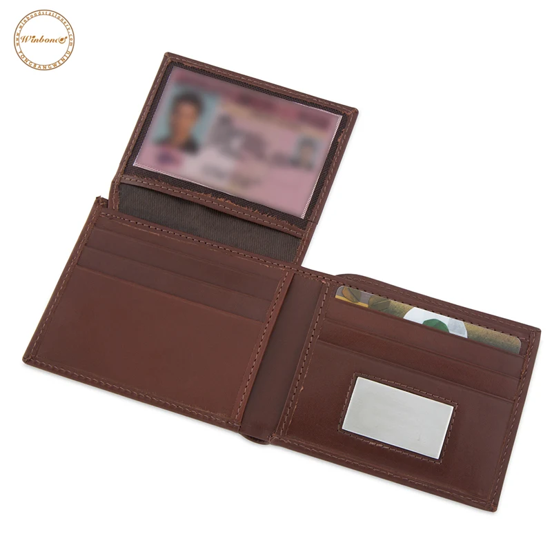 Fashion Durable Coins Cash Faux Leather Chinese Business Wallet - Buy ...
