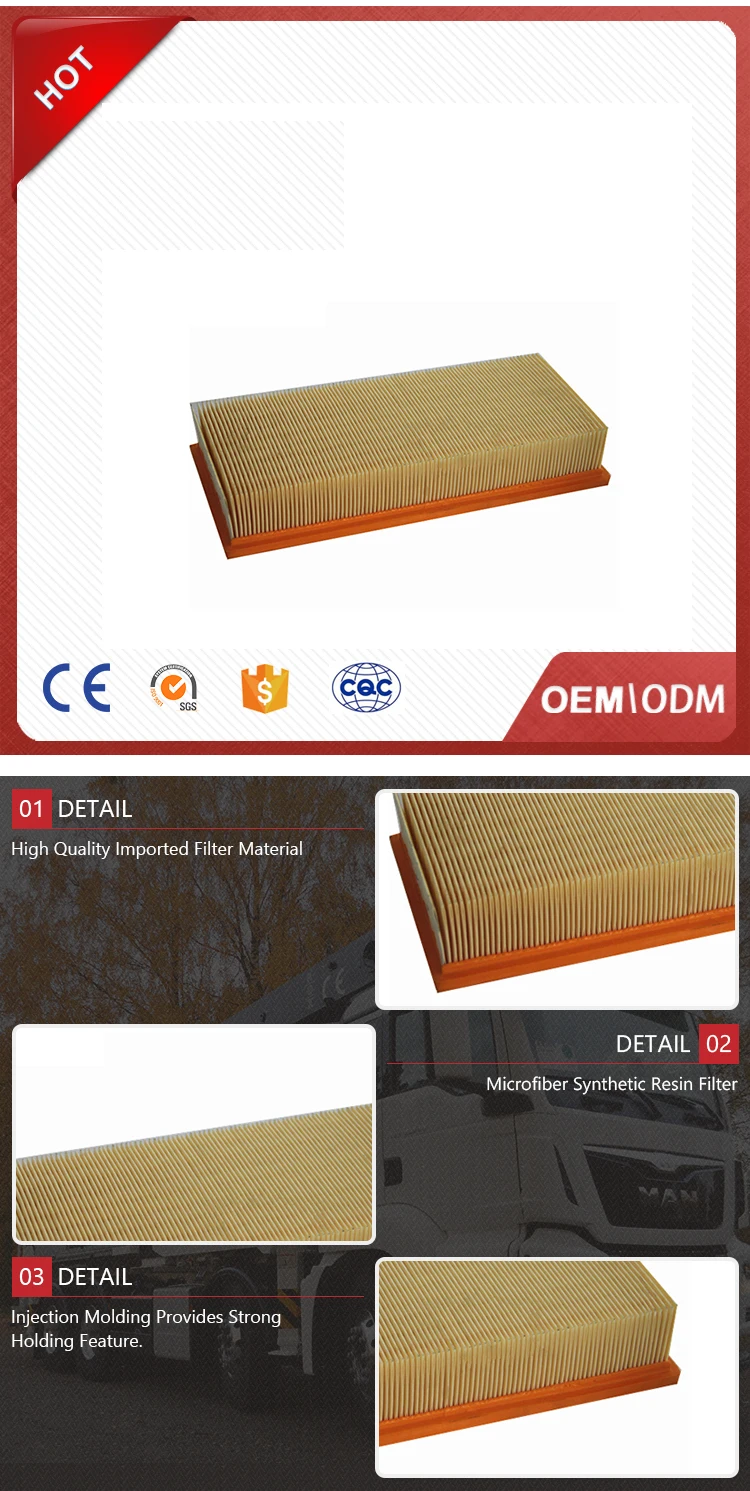 Environment friendly products 13721726916 Car air filter