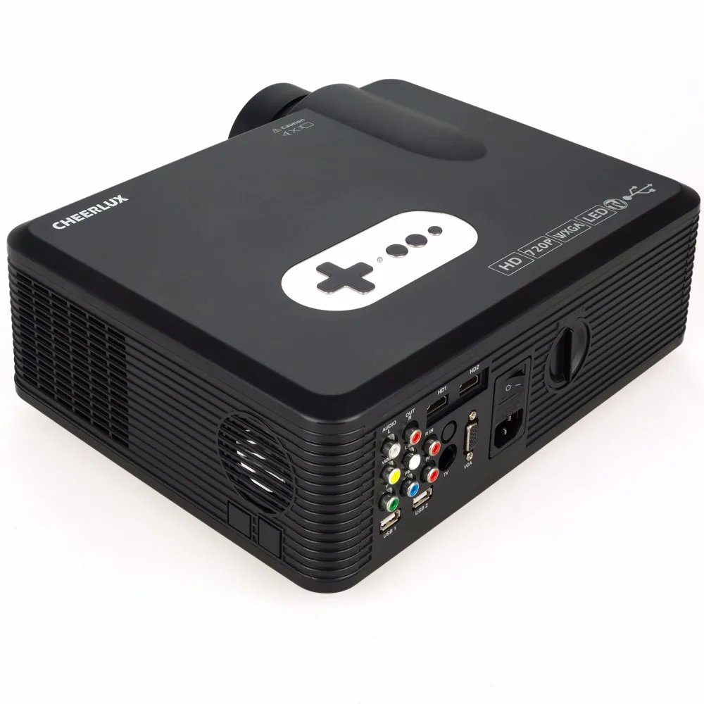 

Home Use Video projector with 3000 lumens 2*HDMI 2*USB LED LCD Support ceiling mount, N/a