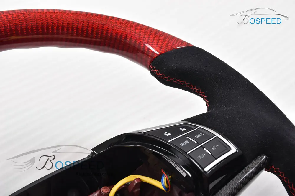 
Newest customize Carbon Fiber racing car steering wheel for Haval H6 