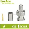 BNC Male Crimp Connector for RG6 3piece set