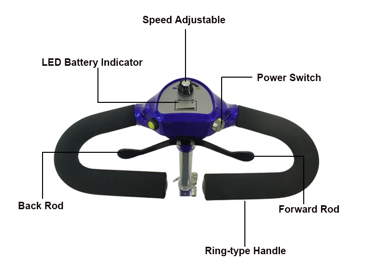 CE Certified Lithium Battery Indoor 4 Wheel Adult Electric Scooter with Seat