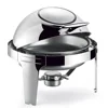 Commercial stainless steel round shape chaffing dishes buffet server stainless steel food warmer