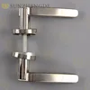 Latest luxury design stainless steel apartment solid lever knob inside door handles