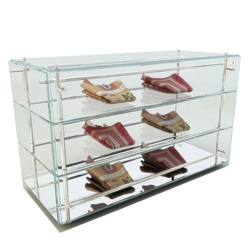 Customized Full Vision Showcase Full Glass Display Showcase For Sale