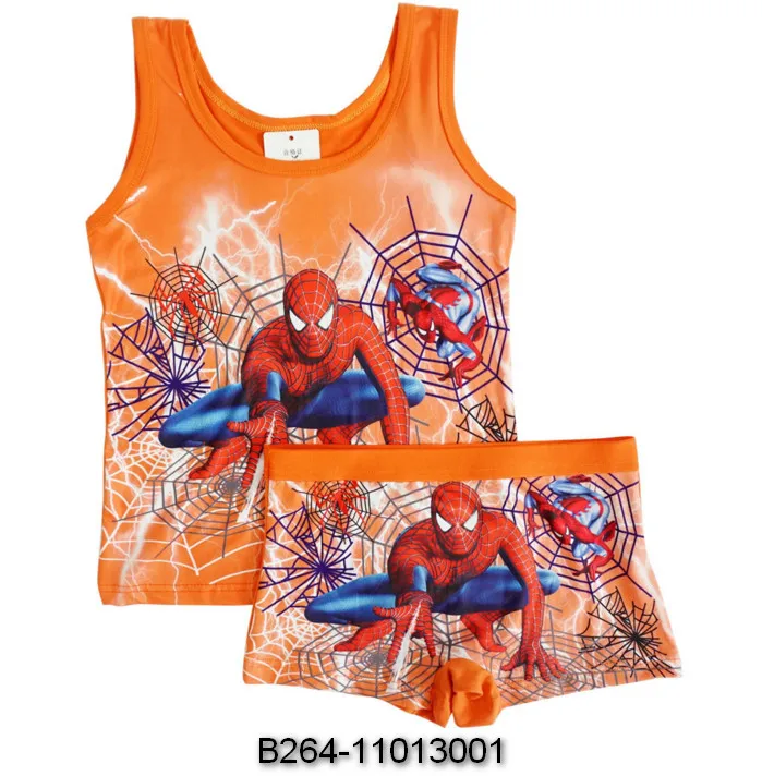 

Factory wholesale breathing clothing chirldren's vest and underpants set kids clothing Of Low Price