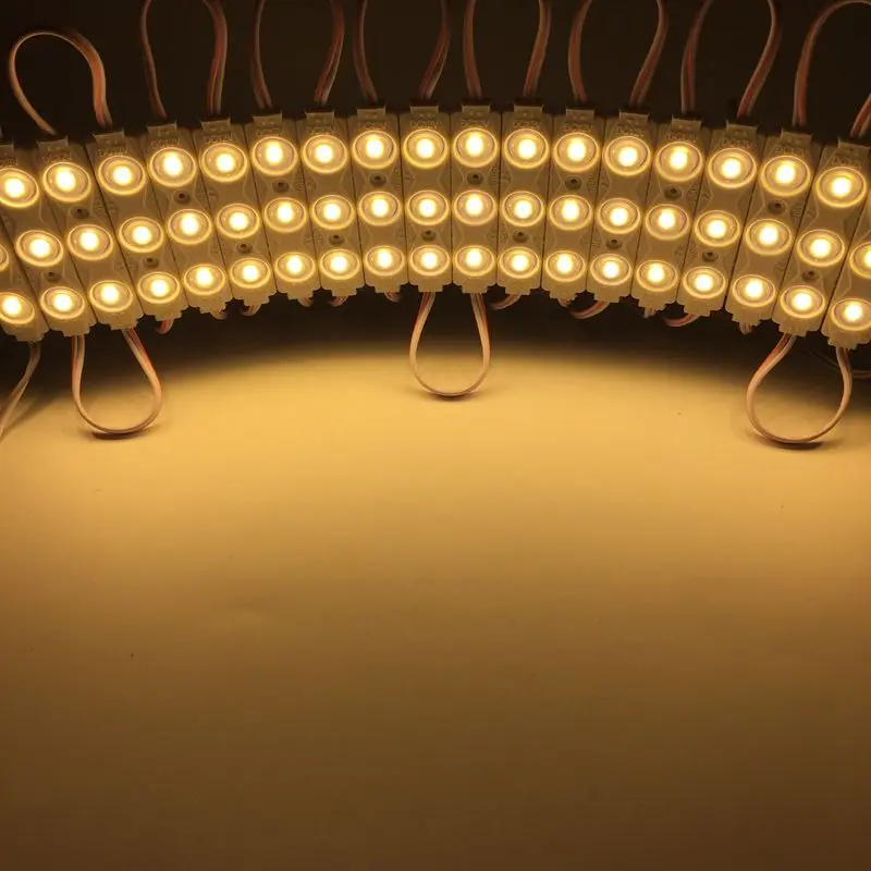 Módulo led de moldeo por inyección, 2835, 3LED, 12v, IP67