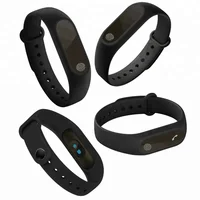 

Smart Wristband Fitness Bracelet MiBand Band 2 Big Touch Screen OLED Message Heart Rate Time for Xiaomi Mi Band 2