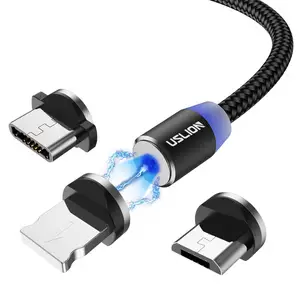 USLION Magnetic USB C Charging Cable