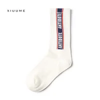 

custom men's socks sport words designs men tube socks