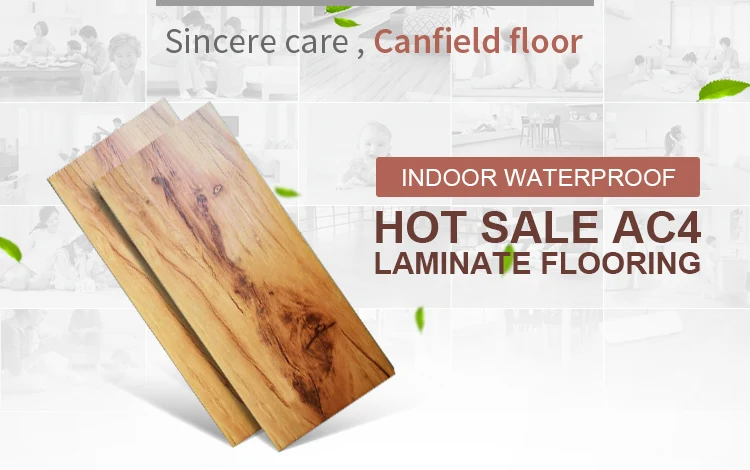 Water Resistance Wax U Groove Classen Series Oak Laminate Flooring