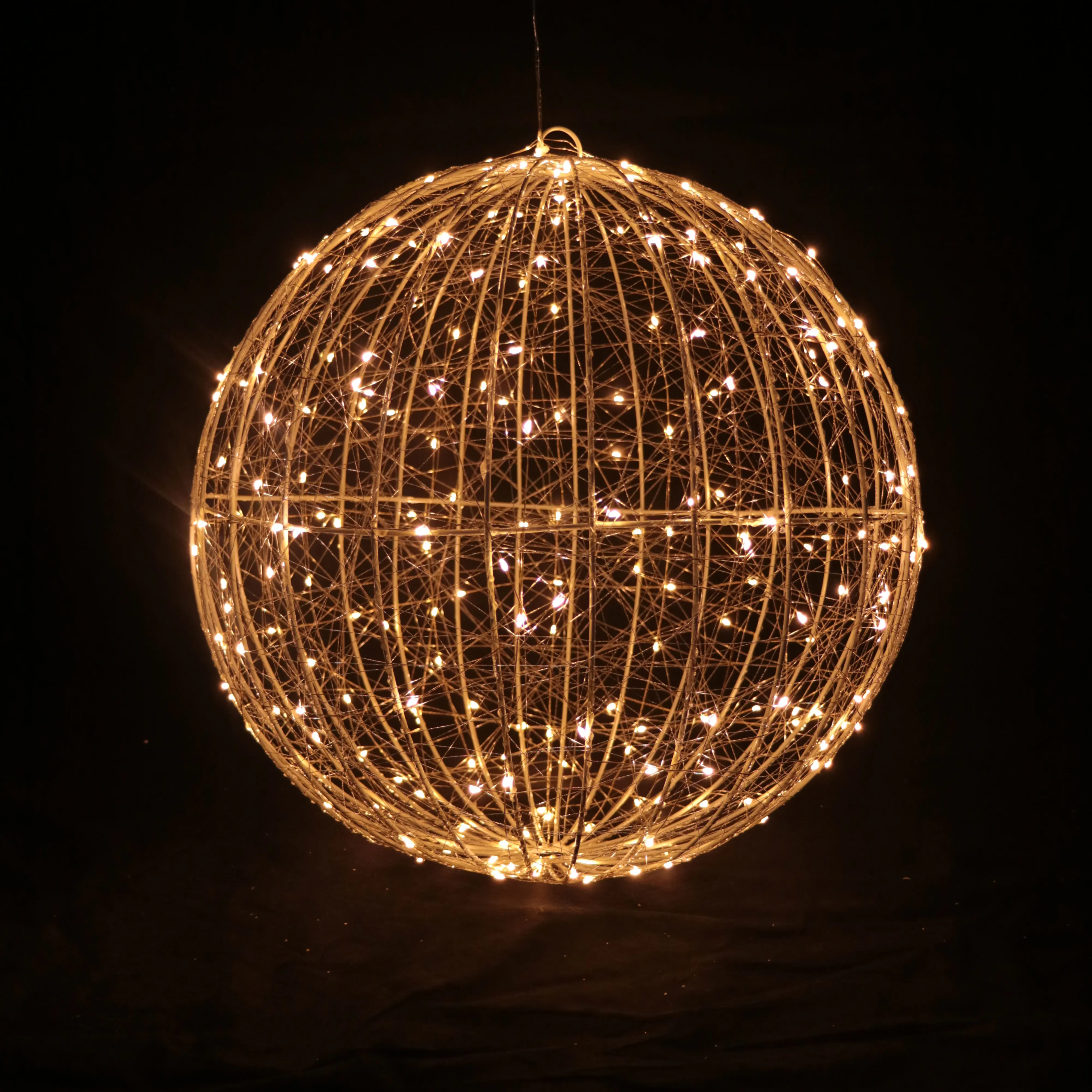 Street Lights Hanging Flashing 3d Led Light Sphere Ball For Holiday ...