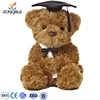 hot selling stuffed teddy bear plush bear graduation