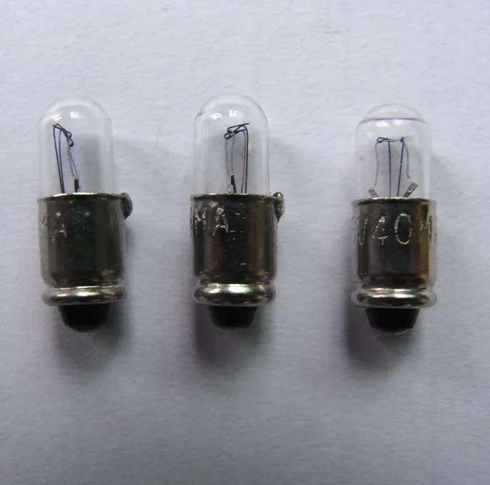 Lot de 5 pièces ampoule micro midget flanged T1 en 28V 20mA 4 x 9 mm 
