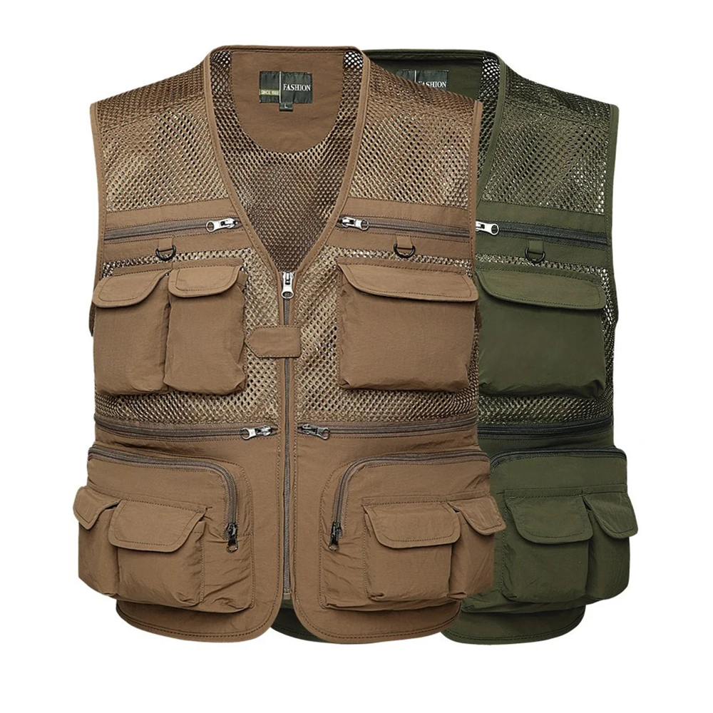 
Customized Camouflage Shooting and Hunting Vests 
