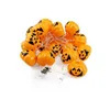 Halloween festival decorative battery operated LED pumpkin skull outdoor lamp light string