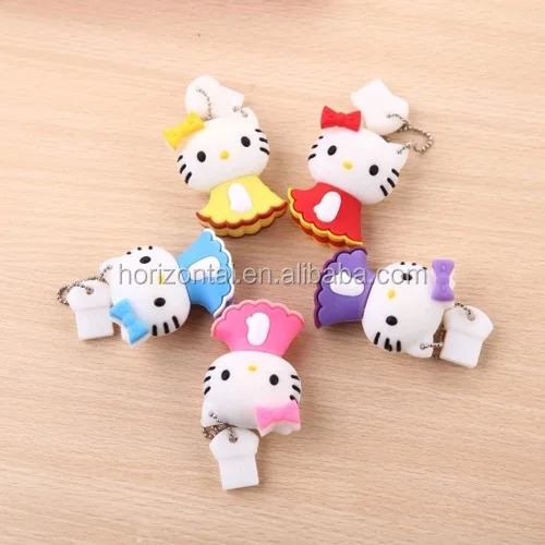 Free sample low price wholesale hello kitty usb pen drive