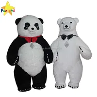 

Funtoys CE Inflatable Animal Panda Bear Mascot Costume For Adult