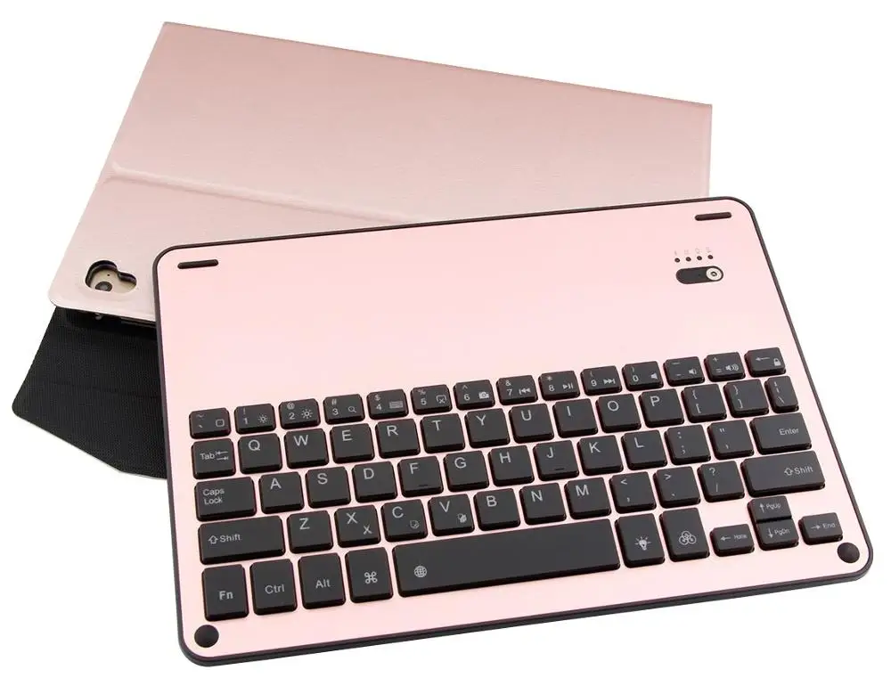 

Aluminum Alloy LED Backlit Keyboard Holster for 9.7 iPad Pro