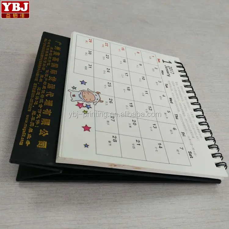 Guangzhou Printing Factory Custom Advent Calendar Plastic Desk