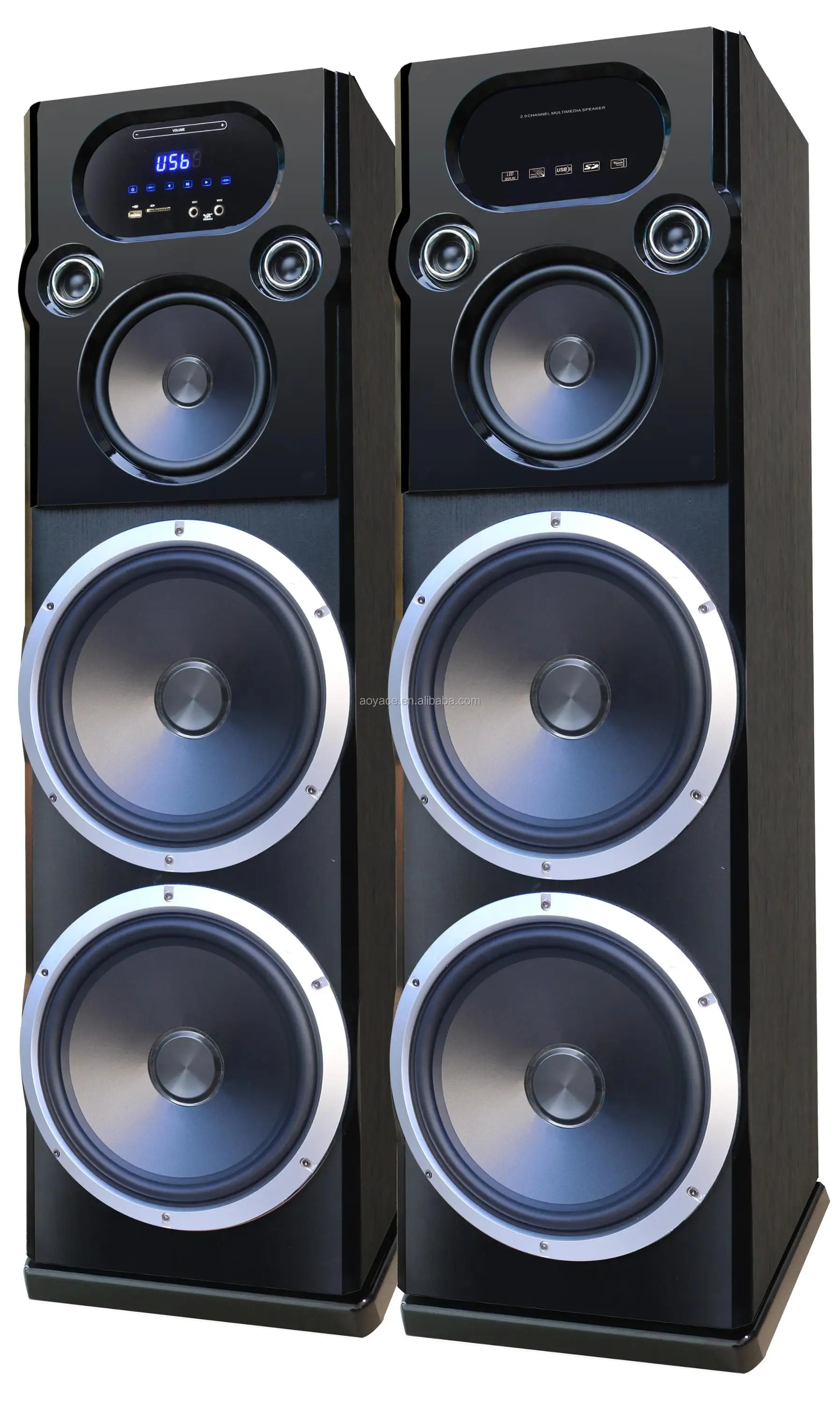 0 塔扬声器大低音炮