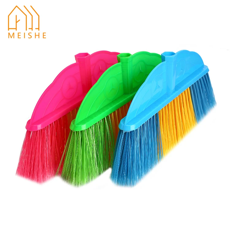 

best sale cleaning tools plastic material new design broom, Blue,green,red