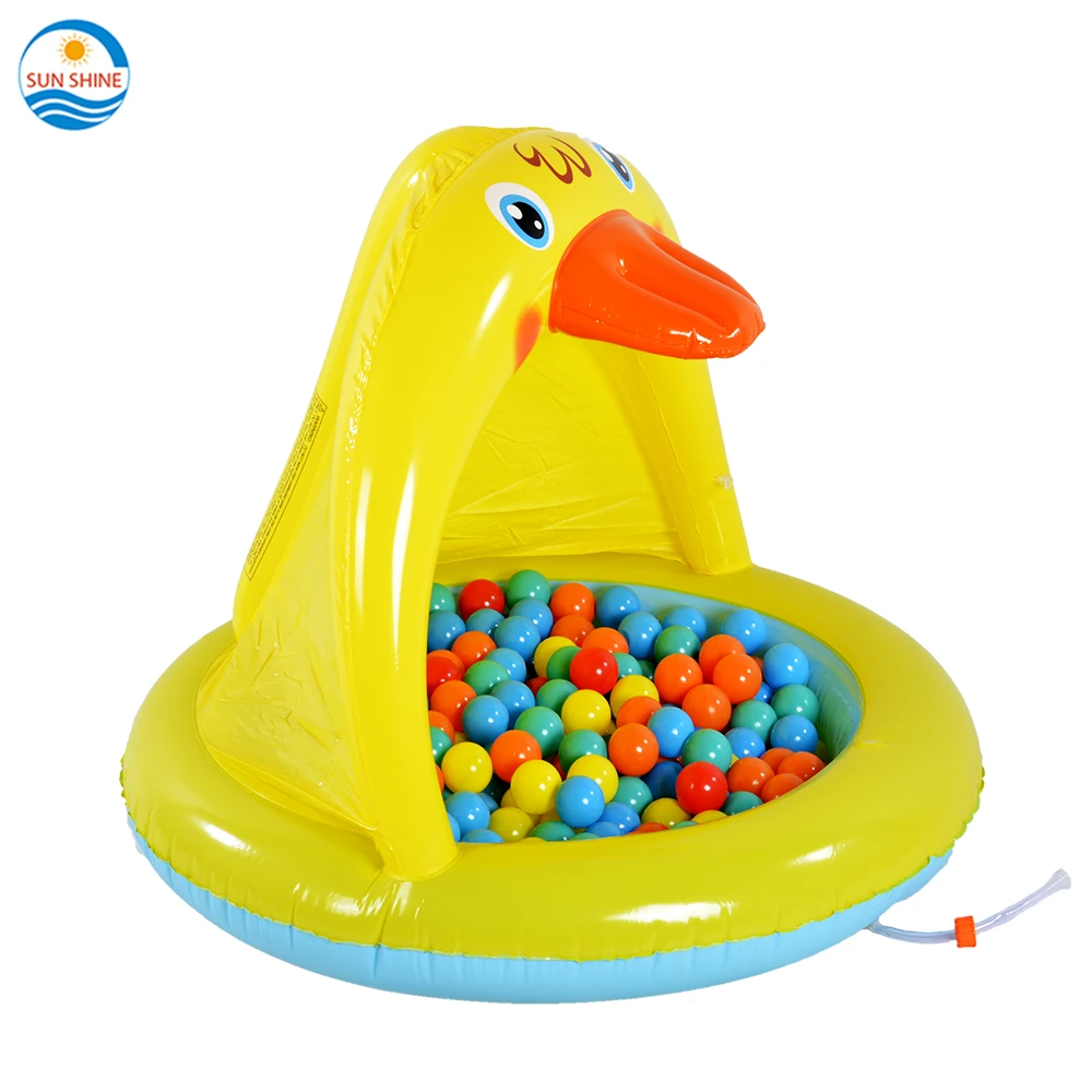 duck blow up pool