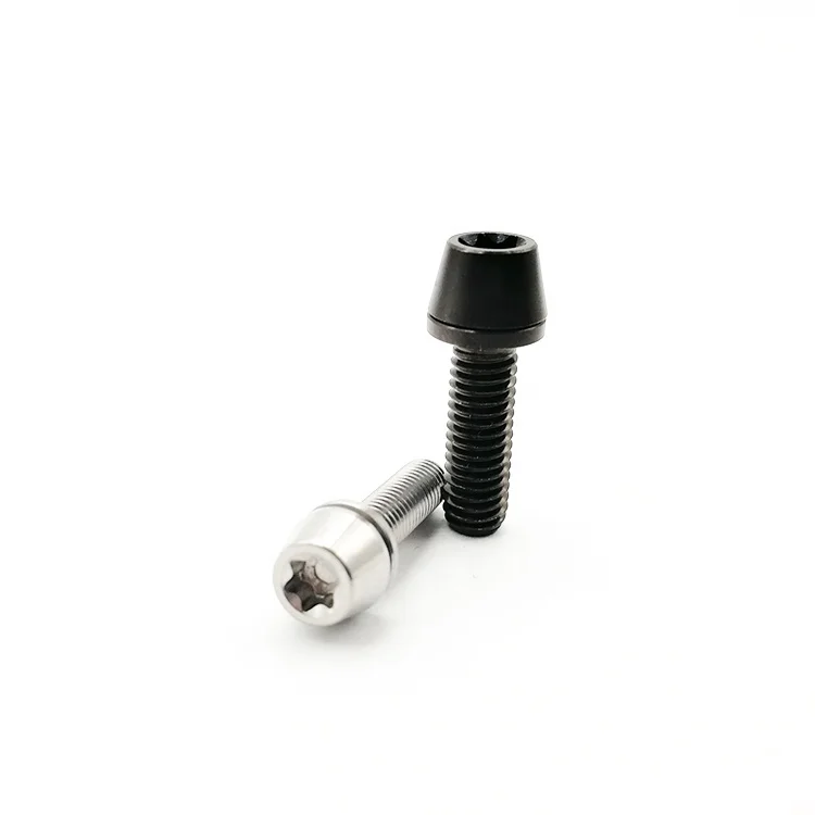 Hexagon Titanium Screw With Taper Head M6 M8 M10 Buy Hexagon Titanium