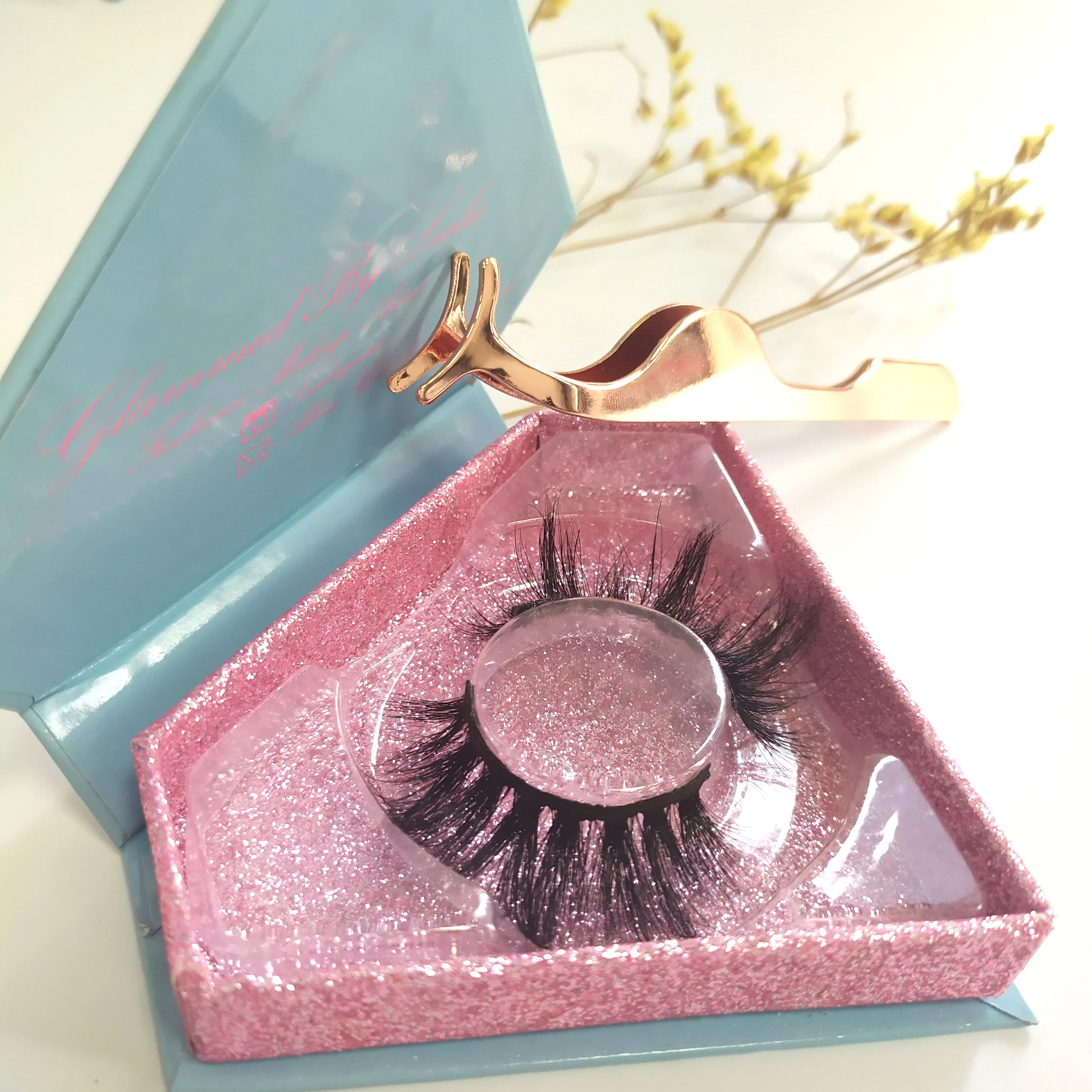 Best 3d Eyelashes Private Label Mink Lahes 25mm Mink Eyelashes Vendor