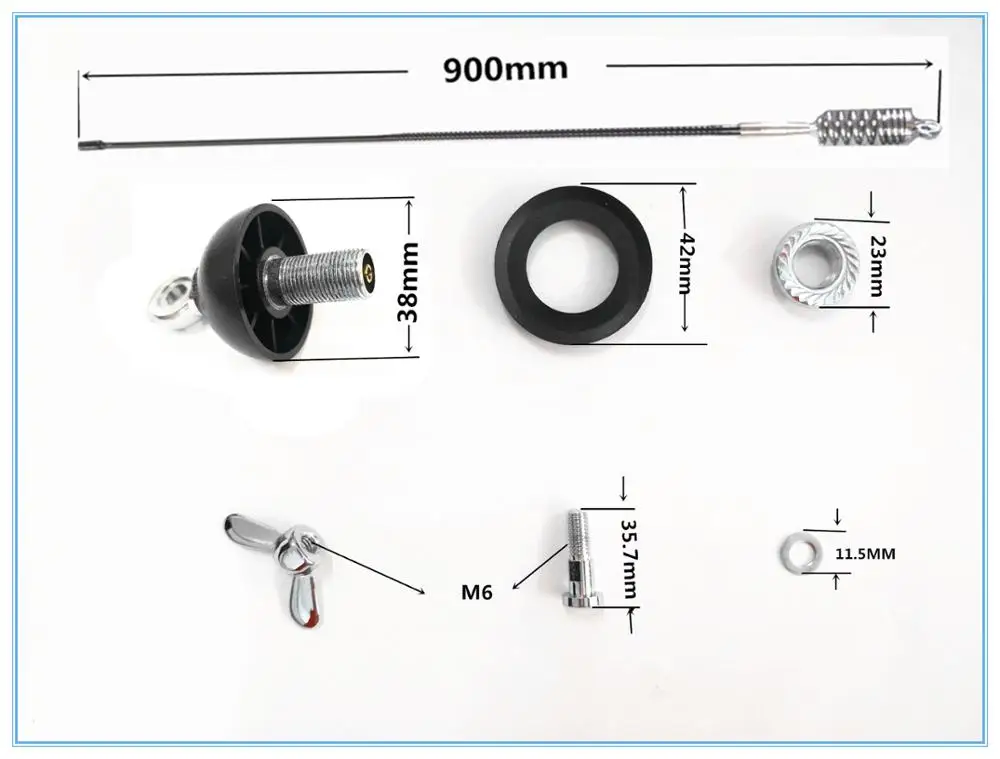
27MHz Citizen Band Mounted Type By Car And Truck Antenna CB Radio Antenna For Communication 