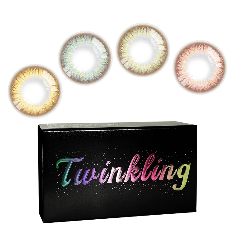 

Twinkling FC-131 Color Contact Lenses for Big Eyes, 3-tone