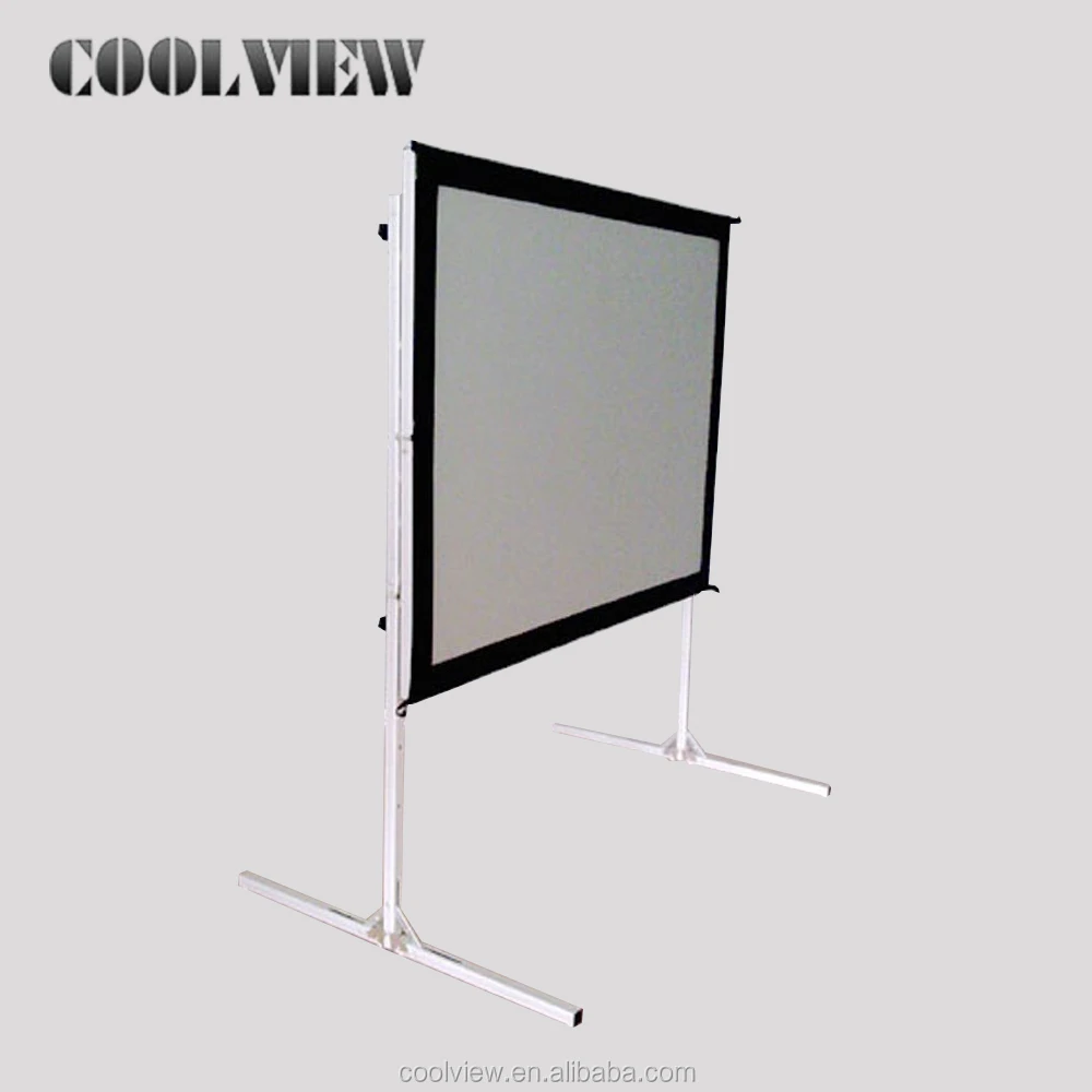 

foldable projector fast frame 16:9 300 500 200 inch large outdoor Fast folding projection screen/portable projector screen, N/a