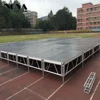 World event stage platform with stage truss