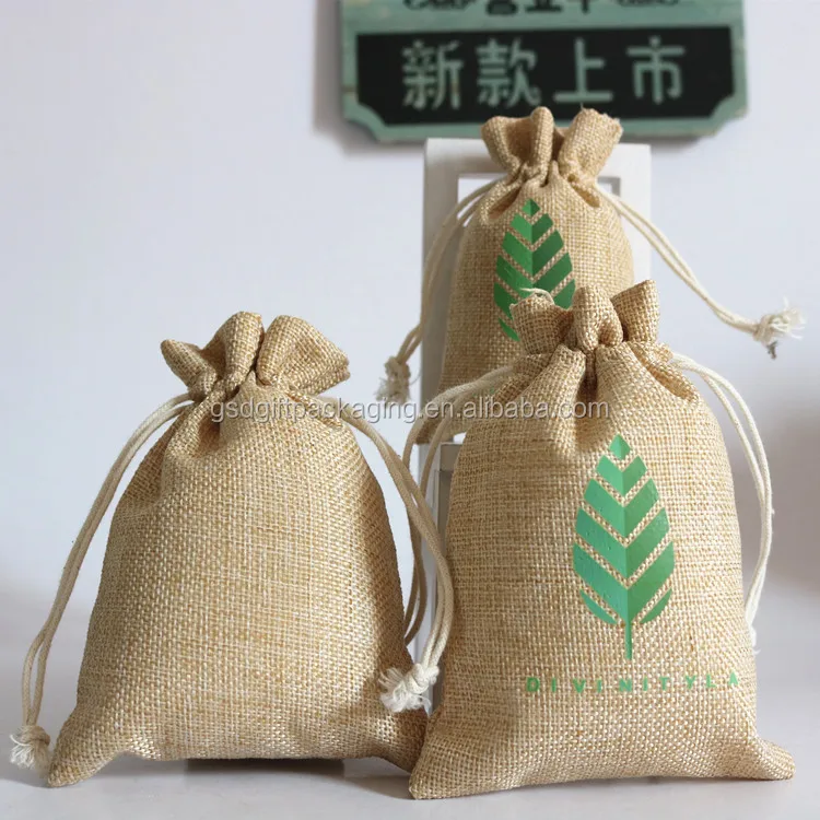 Wholesale Ecofriendly Reusable Drawstring Plastic Packaging Nepal Hemp