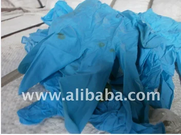 
Factory rejected synthetic Latex nitrile rubber scrap for recycling 