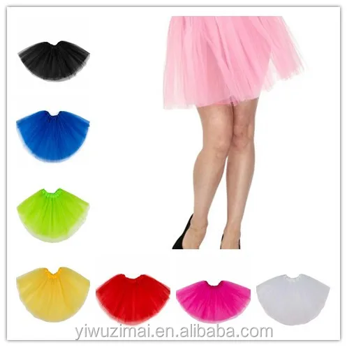 

Wholesale Many colors adult women dance short skirt, girls puffy tulle tutu, woman ballet skirts, Many colors can choose;also can accept customized