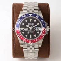 

New Product 2019 mens watches 116710 126710 GMT-Master II Batman automatic mechanical man stylish wrist watch