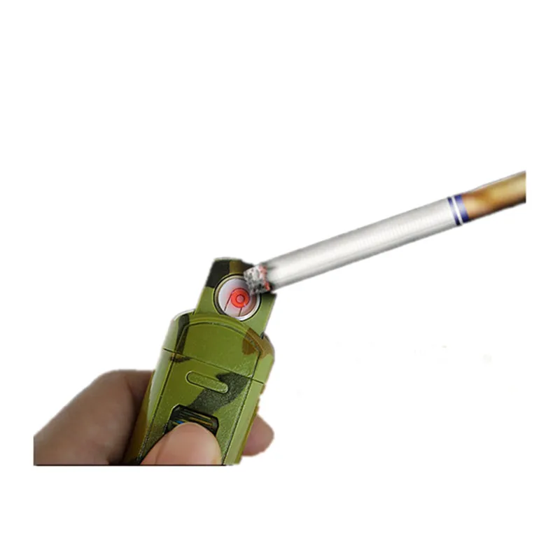 Plastic Coil USB Lighter, Cheap Rechargeable Electronic Lighter