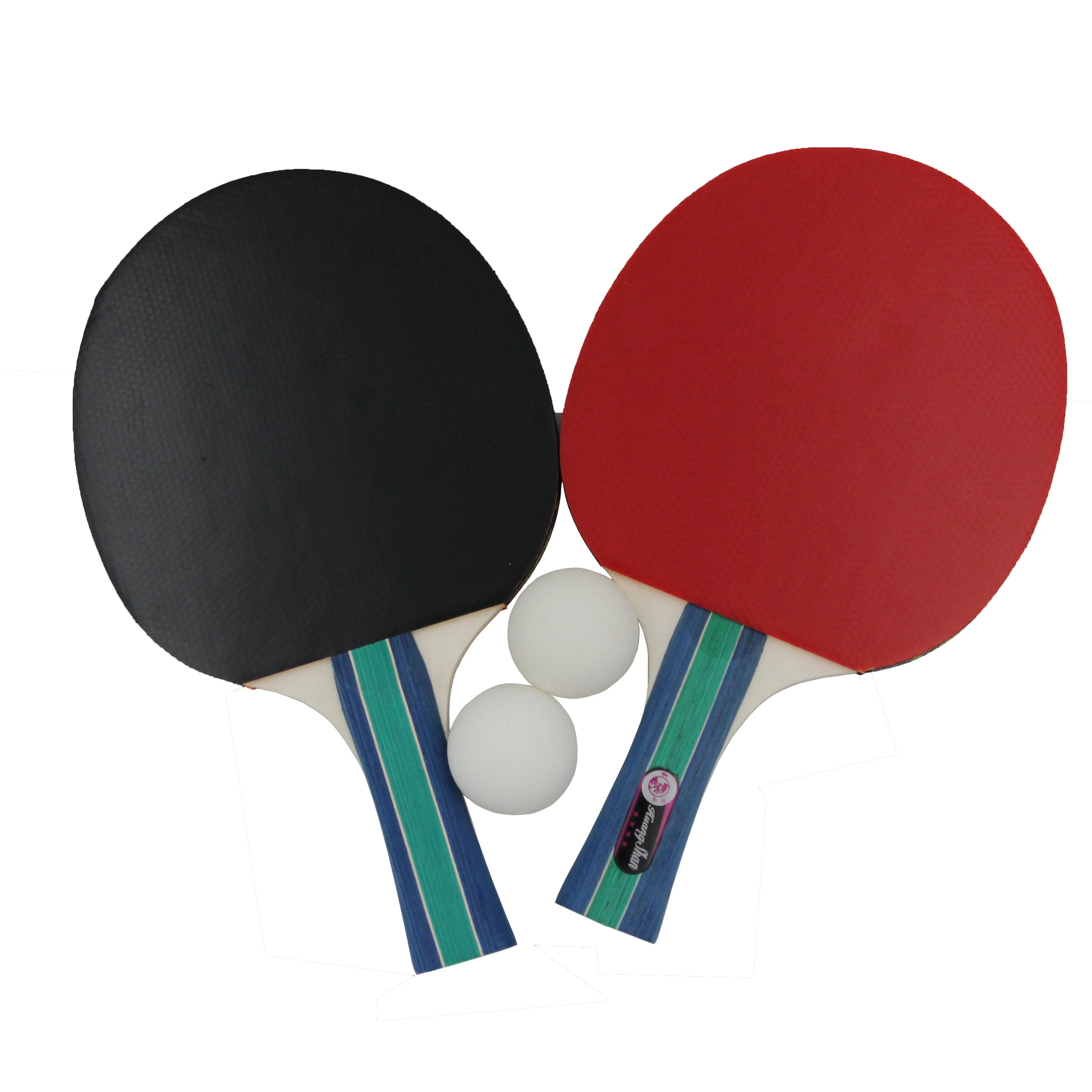 customized custom professional table tennis paddle racket set